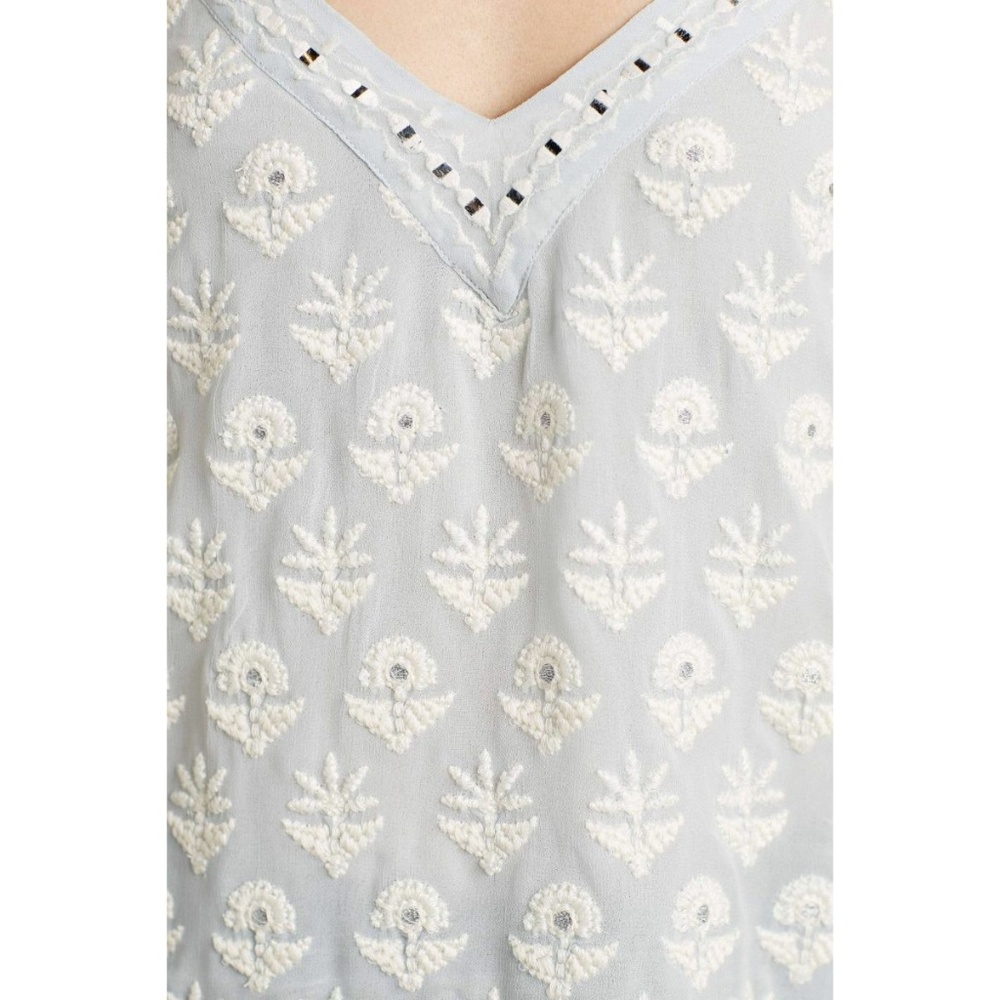 New Anthropologie Dhara Tank Tops Size 12 Blue - Picture 4 of 4